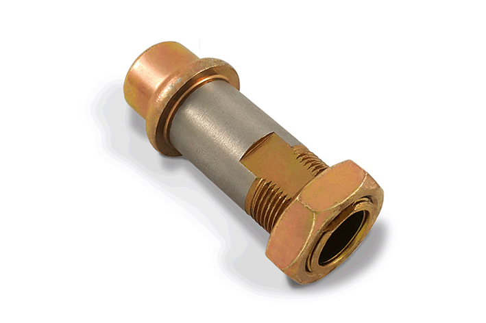 Aftermarket axle sleeve for Honda C50 C90 motorcycles