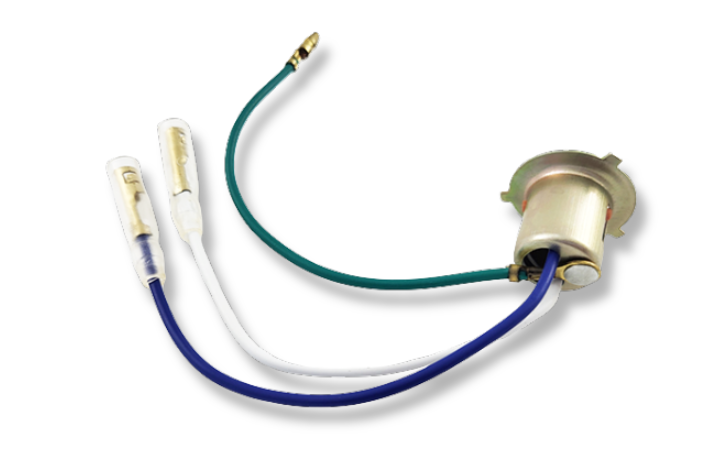 Aftermarket headlight socket for Honda C90 motorcycles