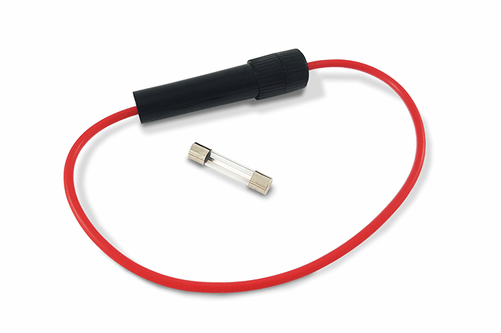 Aftermarket inline fuel filter holder 6x30mm 5a for motorcycle