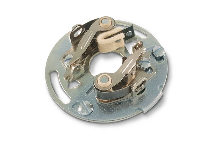 Aftermarket plate point for JAWA350 motorcycles